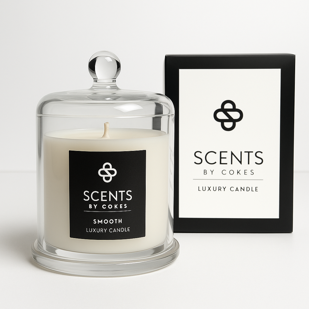 ScentsByCokes Hand‑Poured Luxury Soy Wax Candle –Smooth Luxe Candle- Pear | Freesia | Amber Musk- 45.5oz