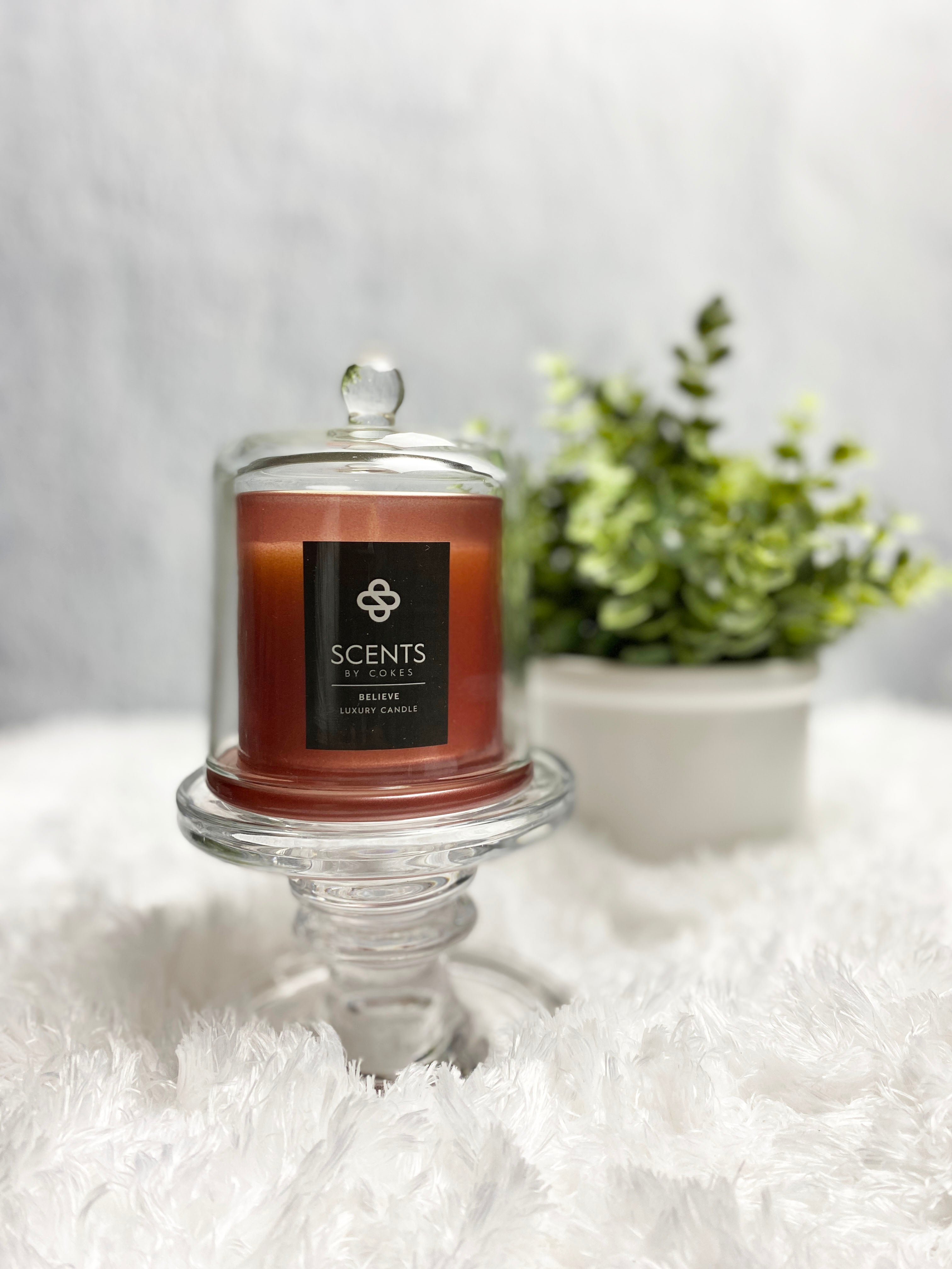 ScentsByCokes Hand‑Poured Luxury Soy Wax Mini Candle – 1.10 oz| Citrus | Ginger Tea | Sandalwood Musk