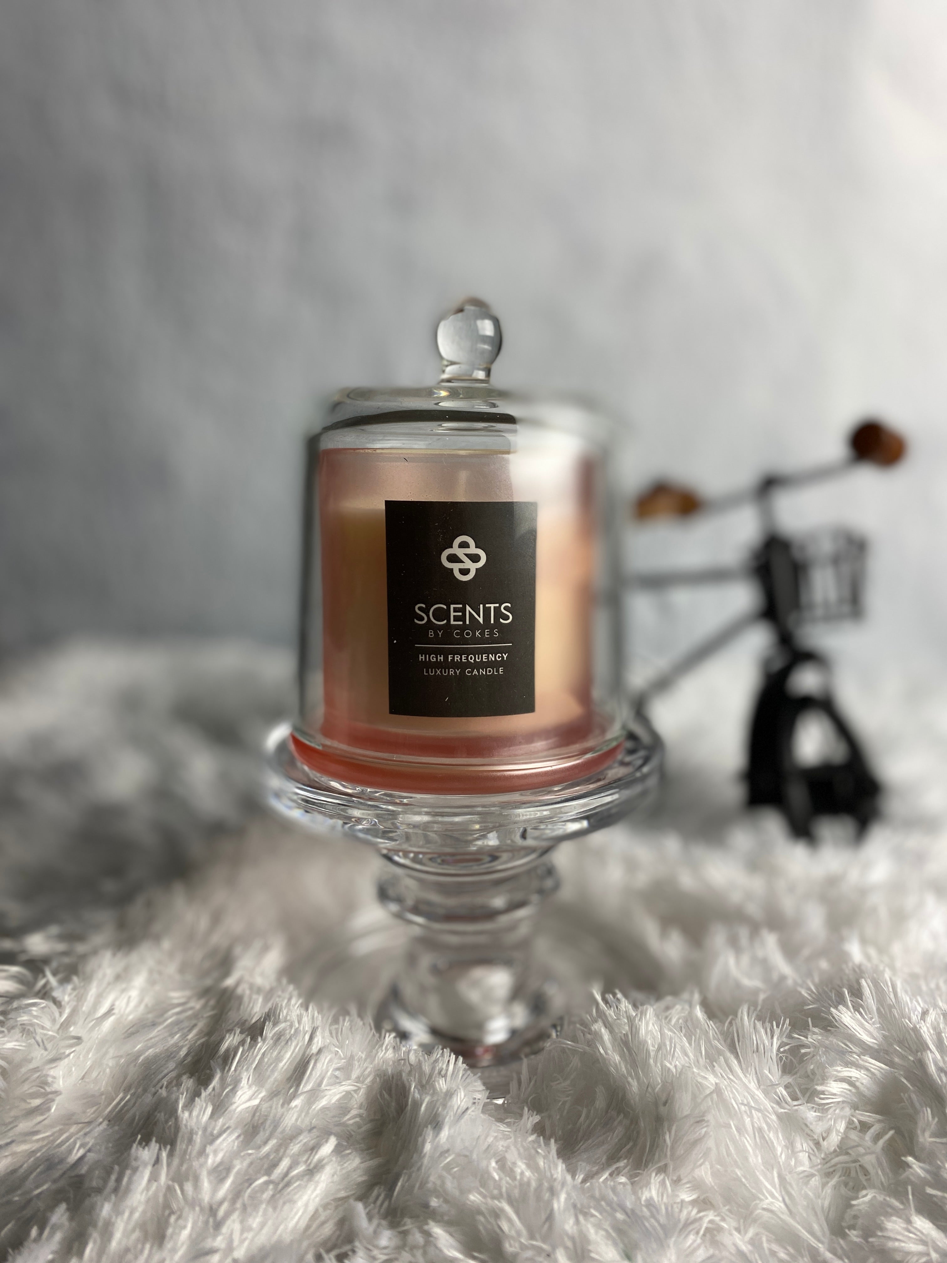 ScentsByCokes | Hand‑Poured Luxury Soy Wax Mini Candle | Gardenia | Tuberose | Ambergris Powder